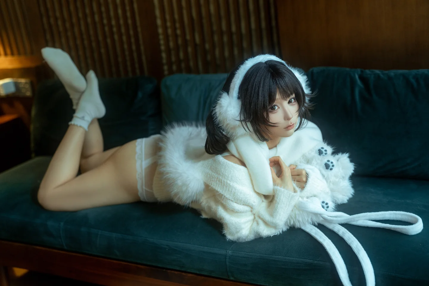 铁手叫兽 - &蠢沫沫 白毛衣 [18P,1V-1.16GB] tg@simisebaisi 【丝足阁】007.webp